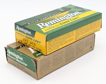 40 Rnds of Remington 243 Win Cartridges