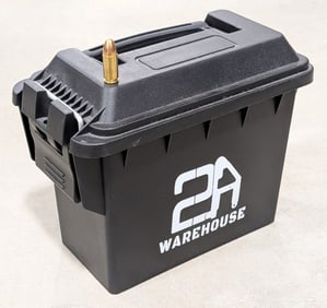 381 Rnds of Winchester 9mm 124gr FMJ Cartridges w/ Ammo Can