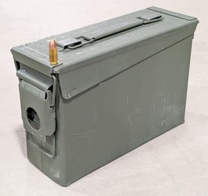 1000 Rnds of CCI 9mm Luger 115gr FMJ Cartridges w/ Ammo Can