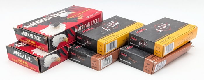 120 Rnds of Various Brands 308 WIN Cartridges