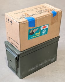 500 Rnds of Brown Bear 7.62x39mm 123gr FMJ Cartridges w/ Ammo Can