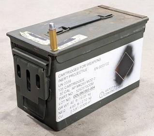 Approx 130 Rnds of Reloaded .500 S&W Magnum w/ Ammo Can