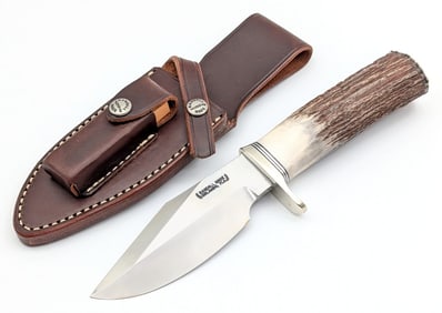 Randall Model 19 5in Stag Bushmaster w/ Sheath