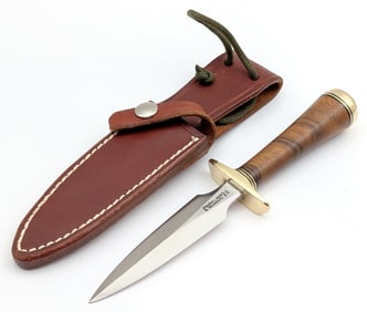 Randall Model 2 4in Walnut Letter Opener w/ Sheath