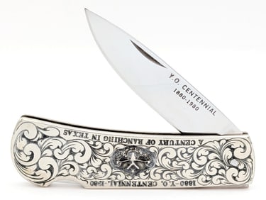 Nolen Knives Texas Y.O. Ranch Centennial Folding Knife