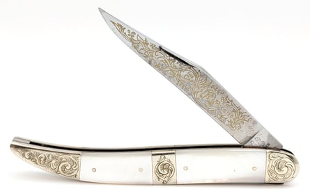 Ltd Frank Buster Fightin' Rooster The Captains Rooster Folding Knife