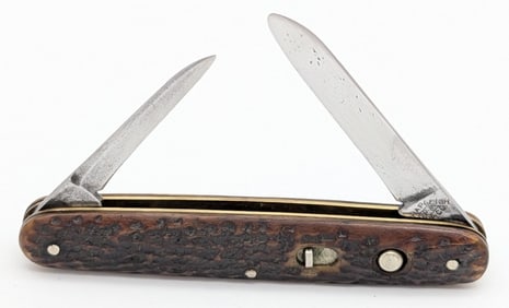 Shapleigh Jigged Bone Double Switchblade