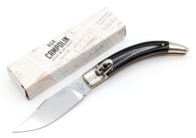 2024 A.G.A. Campolin Diana Horn Handle Switchblade w/ Box