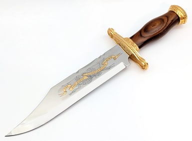 1992 Franklin Mint John Wayne "The Duke" Commemorative Bowie Knife