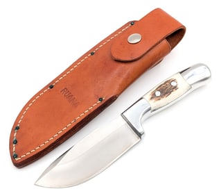 Ruana Knives Stag Skinner w/ Sheath