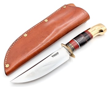 James Behring Jr. Heavy Skinner w/ Sheath