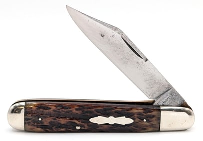 Antique Cattaraugus Jig Bone English Jack Knife 12099L