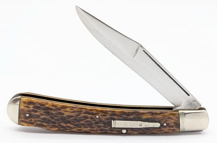 Antique Remington Jigged Bone Bullet Large Trapper R1253