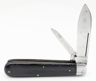 Union Cutlery Co. Ebony Wood Jack Knife