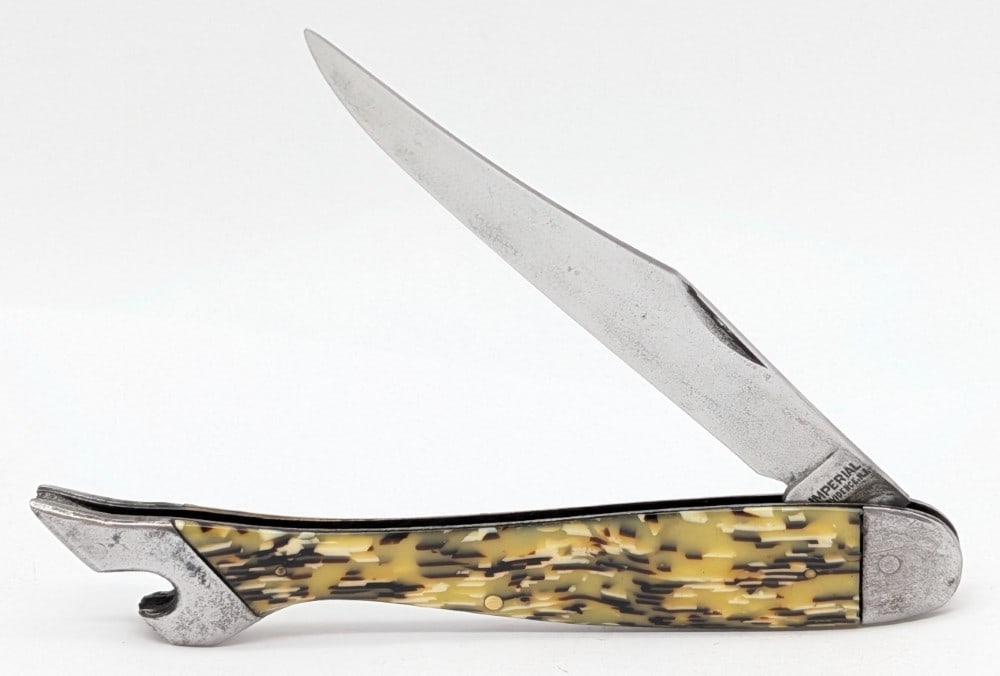 Imperial Celluloid Ladies Leg Toothpick Knife (1 of 4)