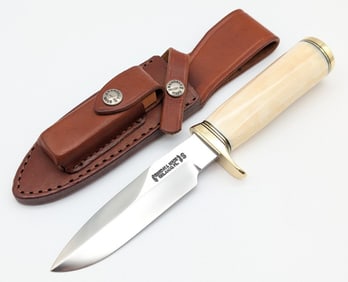 Randall Exotic Bone FWI Combat Companion Knife w/ Sheath