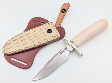 Randall Model 1 5in "Exotic Tusk" All Purpose Fighter w/ Persey Alligator Skin Sheath