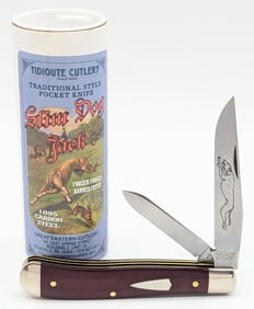 Great Eastern Cutlery Garnet ESPL Dogleg Jack Knife 488224 w/ Tube