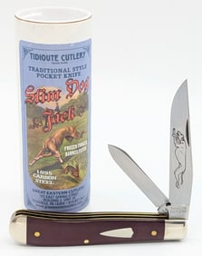 Great Eastern Cutlery Garnet ESPL Dogleg Jack Knife 488224 w/ Tube