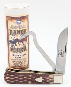 Great Eastern Cutlery Stained Muslin Micarta Knife 725224HP w/ Tube