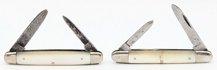 Robeson & Remington Mother of Pearl Pen Knives