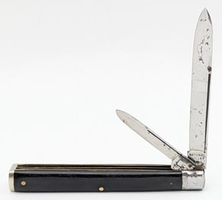 National Cutlery Works Ebony Wood Doctors Knife