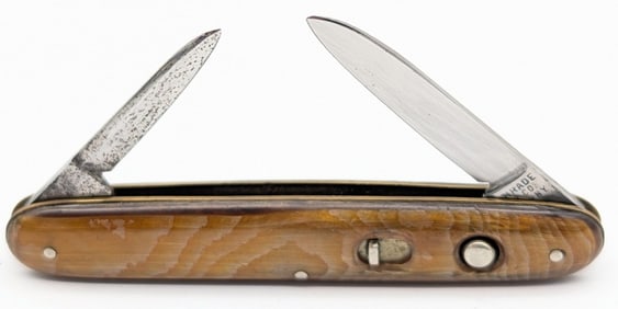 Schrade Cut Co. Celluloid 2-Blade Switchblade Knife