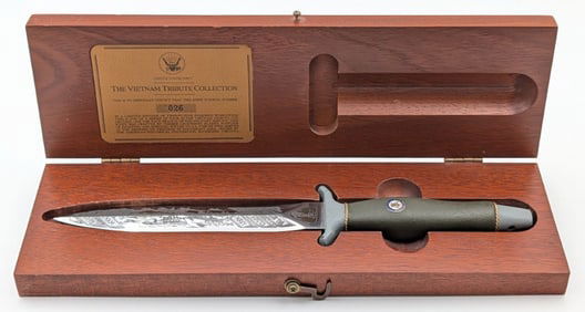 Ltd Gerber Vietnam US Navy Tribute Mark II Fighter w/ Case