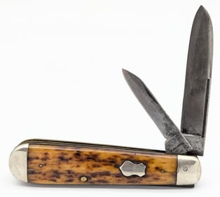 Antique Winchester Jigged Bone Jack Knife 2988