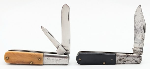 Remington Ebony Wood & Smooth Bone Barlow Knives