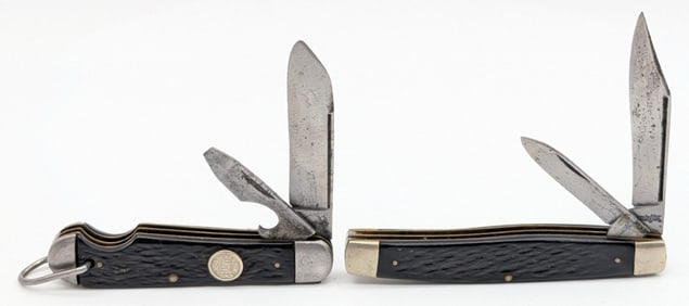 Remington Rough Black Easy Open & Texas Jack Knives