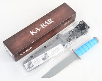 NIB Ka-Bar Space-Bar United Stated Space Force Fighting Knife w/ Sheath