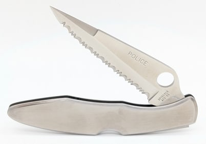 Spyderco C07P Police Lockback Folding Knife