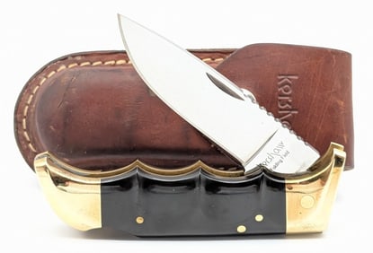 Kershaw Folding Field Finger Groove Lockback Folding Knife