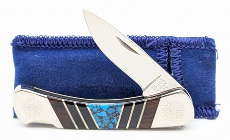 Buck Custom David Yellowhorse Mini Lockback Knife
