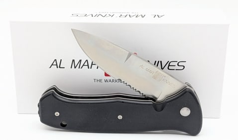 NIB Al Mar SERE 2020 G Series Flipper Folding Knife