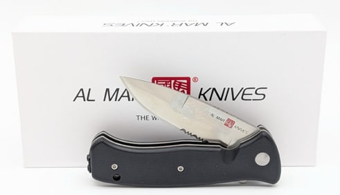 NIB Al Mar SERE 2020 G Series Flipper Folding Knife