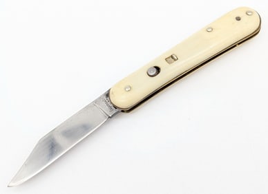 Edgemaster Synth White Switchblade Knife