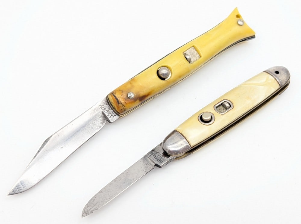 Imperial & Snappy Colonial Switchblade Knives (1 of 15)