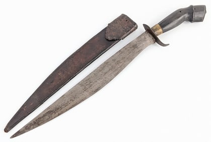 Late 1800's Philippines Katipunan Knife w/ Sheath