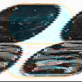 Antique Sterling Silver Stag 7pc Carving Cutlery Set w/ Case