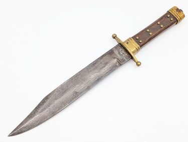 Rose New York Civil War Style Bowie Knife