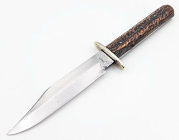 A.W. Wadsworth & Son XLNT Jigged Bone Hunting Knife