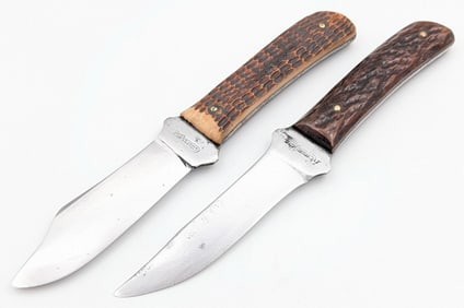 Remington & Cattaraugus Jigged Bone Fixed Blade Knives