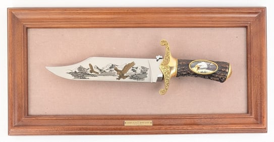 Franklin Mint The American Bowie Knife by Ronald Van Ruyckevelt