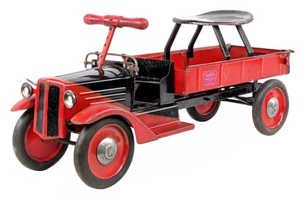 Keystone Ride Em Dump Truck w/ Red & Black Cab