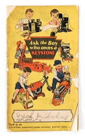 Original 1925 Keystone Toy Catalog