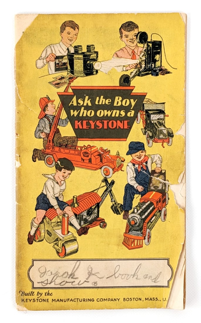 Original 1925 Keystone Toy Catalog (1 of 9)