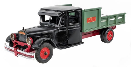 Restored Buddy L Junior Dairy Delivery Truck