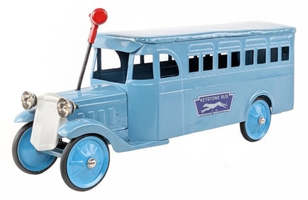 Restored Keystone No. 980 Ride 'Em Greyhound Bus